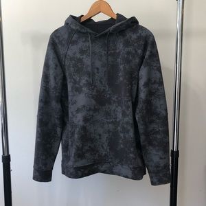 City sweat hoodie. Small. Two toned grey.